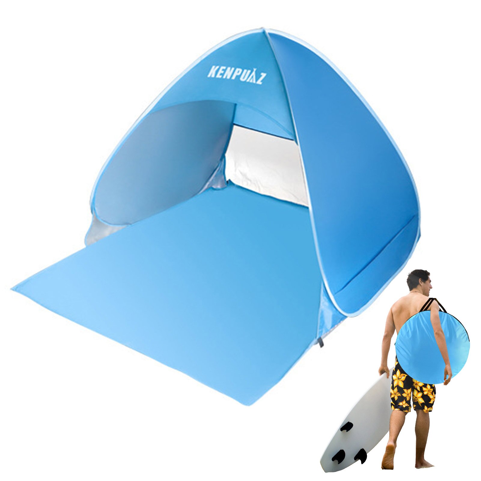 Cheap Goat Tents Automatic Opening Up Tent 1 2 Person Camping Tent Easy Instant Setup Protable Backpacking For Sun Shelter Travelling Hiking   